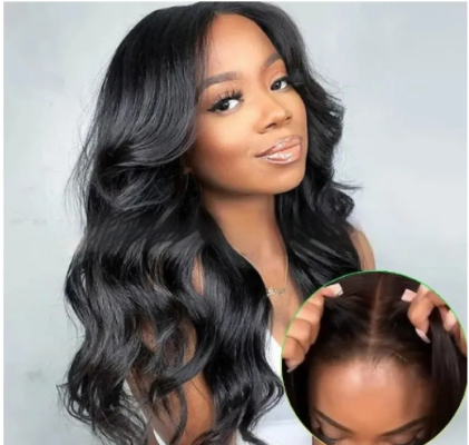 Body Wave Glueless Human Hair Wig – 100% Natural-Looking Waves with Soft Breathable Design, Easy Secure Wear and 16–34 Inch Lengths