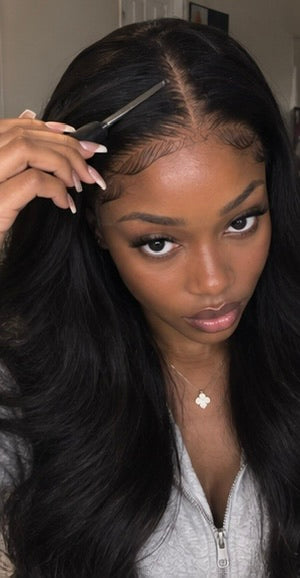 Body Wave Glueless Human Hair Wig – 100% Natural-Looking Waves with Soft Breathable Design, Easy Secure Wear and 16–34 Inch Lengths