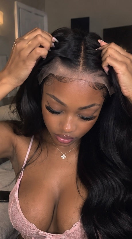 Body Wave Glueless Human Hair Wig – 100% Natural-Looking Waves with Soft Breathable Design, Easy Secure Wear and 16–34 Inch Lengths
